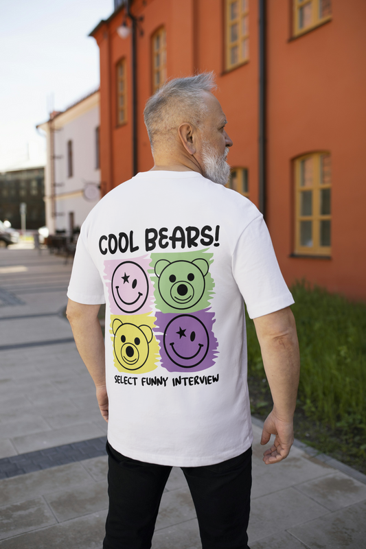 Cool Bears Oversized Tee
